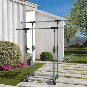 Fabricante al por mayor, muebles portátiles para el hogar, tendedero sencillo de pie para ropa, Material metálico de pie para bolsas de herramientas - Product Image 3