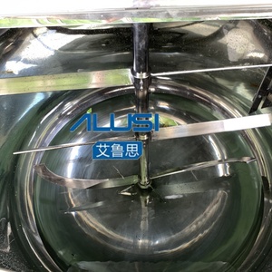 AILUSI 3000L Bomba vertical Tanque de mezcla Función de calentamiento para línea de producción de alimentos cosméticos Operación automática Material SUS304 - Product Image 4