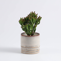 Superbe Vase de Table en Porcelaine Style Nordique Classique Rétro avec Design Circulaire Créatif pour Jardin