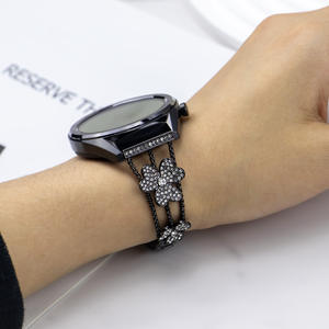 Bracelet de montre universel en métal et diamant pour Huawei <span class=keywords><strong>GT2</strong></span> 3 22mm Bracelet de montre pour Samsung Galaxy Watch 4 5 <span class=keywords><strong>Pro</strong></span> Bracelet en acier tendance classique - Product Image 6