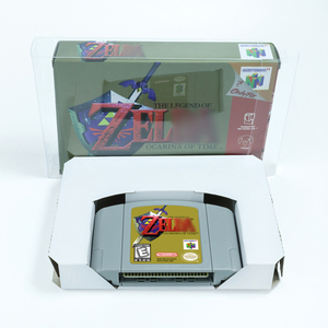 The Legend <span class=keywords><strong>of</strong></span> Zelda: <span class=keywords><strong>Ocarina</strong></span> <span class=keywords><strong>of</strong></span> <span class=keywords><strong>Time</strong></span> - Cartucho <span class=keywords><strong>de</strong></span> Juego para N64 con Caja |   USA NTSC para el sistema N64 - Product Image 1