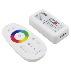 ESann DC12-24V 2.4G Wireless Touch Remote RF RGB Led Controller per SMD5050 SMD2835 RGB LED Strip Light