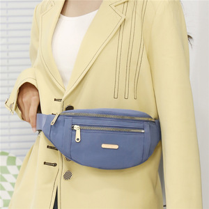 <span class=keywords><strong>Sac</strong></span> <span class=keywords><strong>banane</strong></span> bandoulière tendance pour <span class=keywords><strong>femme</strong></span>, grande capacité, multifonctionnel, nouvelle mode, pour téléphone et portefeuille professionnel, <span class=keywords><strong>sac</strong></span> de caisseur pour homme - Product Image 2