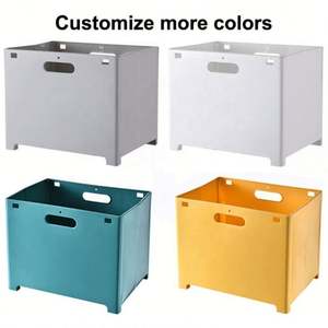 Produit à succès 2022, panier de rangement pour vêtements en PP de haute qualité, assemblable - Product Image 5