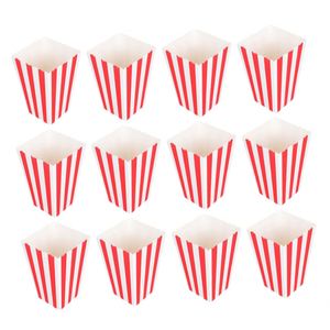 Custom Disposable Printed Popcorn Paper Packaging <b>Box</b> with Matt Lamination and Embossing for Cinema and Potato Chips - Product Image 1