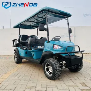 New Design Blue used cars 2/4/6 Seater Golf Carts Cool 48v/72v Electric Golf Carts