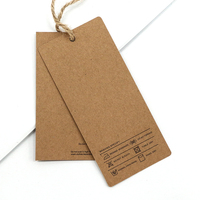 Étiquette étiquette de vêtement étiquette volante étiquette de vêtements papier Logo personnalisé PVC Logo personnalisé carton imperméable chaussures et vêtements RFID