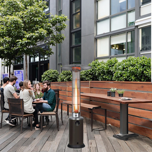 CE thép không gỉ hiện đại sân ngoài trời thương mại hình trụ khí nóng 13 kW năng lượng cao tiết kiệm năng lượng hiệu quả cao - Product Image 5