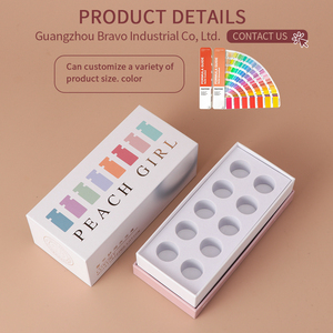 Caja de regalo con cajón para aceites esenciales, con polvo magnético de esencia impresa de alta calidad y polvo liofilizado, para envasado cosmético. - Product Image 5