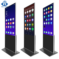 OEM ODM ZDHQ Pantalla Digital Vertical de 43-65 Pulgadas con Sistema Android, Táctil Capacitiva LCD A+, para Eventos Deportivos y Estadios de Fútbol