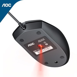 AOC เมาส์เล่นเกม <span class=keywords><strong>USB</strong></span> แบบมีสายพร้อมแผ่นรองเมาส์แบบกำหนดเองสำหรับโฮมออฟฟิศโน้ตบุ๊คธุรกิจคอมพิวเตอร์ - Product Image 3