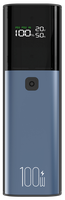 Mini PD100W Powerbanks 10000mAh haute capacité charge rapide banques d'alimentation câble USB-C affichage numérique pour téléphone intelligent/Ipad/ordinateur portable