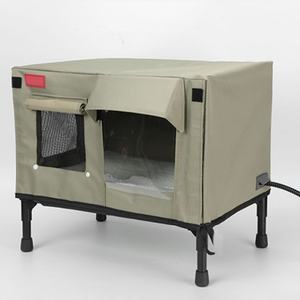 <span class=keywords><strong>Cuccia</strong></span> per Cani Pieghevole di Lusso Moderna per Interni ed Esterni, Impermeabile e Calda, Rifugio Riscaldato per Gatti Randagi da Soggiorno - Product Image 5