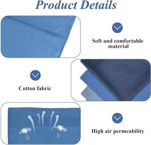 Pañuelos de bolsillo de algodón puro sin <span class=keywords><strong>azo</strong></span>, ecológicos, de 40x40cm, para hombre, 8 unidades, colores sólidos surtidos, para boda, regalos, venta al por mayor - Product Image 4