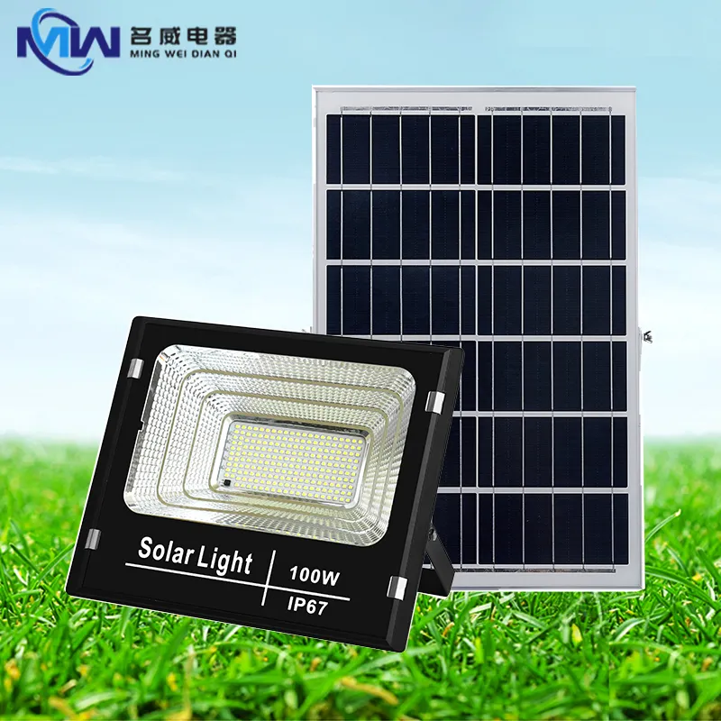 Panneau solaire Led en Aluminium, aspect délicat, pour la route solaire, 200W, 300W, 50W
