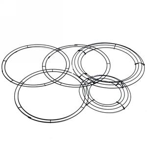 16 "4 रिंग धातु तार की अंगूठी पुष्पचक्र फ्रेम - Product Image 2