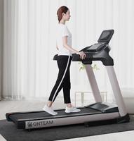 Tapis roulant motorisé pliable Android commercial 3,5 CV, alimentation CA, suivi sans fil du rythme cardiaque et des calories, écran tactile, plage de vitesse 1-18 km/h