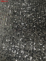 Tissu en velours brodé T-win Textile, tissu en dentelle à paillettes et perles en gros pour robe de soirée, robe de fête