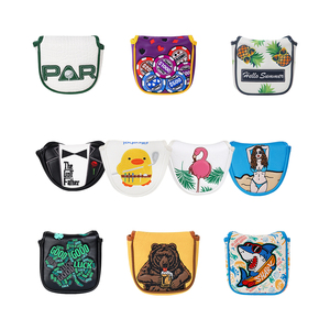 En stock al por mayor: Fundas de lujo para palos de golf, fundas para putters tipo mallet, fundas para la cabeza del palo de golf con el último diseño. - Product Image 2