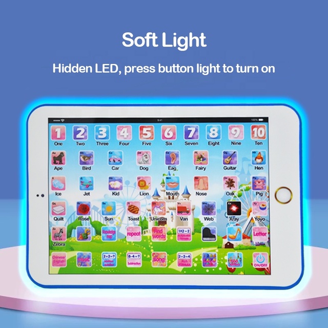 Digital Drawing Writing Learning Smart PC Phone Laptop Bebe Arabic Sound Educational Kids Tablet