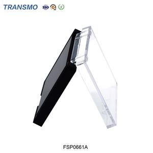 Empty Powder Boxes Empty Blush Container clear Customized logo Eyeshadow Palette Powder <b>Box</b> Package - Product Image 6