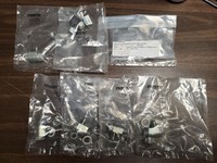 Lot de 7 régulateurs de débit unidirectionnels Grla-1/4-pk-6-b, neufs, authentiques, en stock, avec une garantie d'un an.