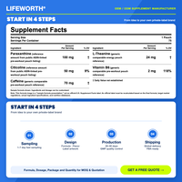 LIFEWORTH Kiwi Strawberry Variety Pack Pré-Entraînement en Poudre Sachets Variés Kiwi Fraise 5-en-1 Pack Varié 75 Énergie Concentration Soutien