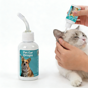 <span class=keywords><strong>Gotas</strong></span> <span class=keywords><strong>para</strong></span> Oídos <span class=keywords><strong>de</strong></span> Mascotas <span class=keywords><strong>para</strong></span> Alivio Calmante, Cuidado Auditivo, Limpieza, Tratamiento <span class=keywords><strong>de</strong></span> Infecciones, Elimina <span class=keywords><strong>la</strong></span> Suciedad y el Olor <span class=keywords><strong>para</strong></span> Perros y Gatos - Product Image 1