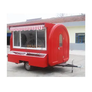 Fast Food Trailer Mobiele Voedsel Winkelwagen Factory Supply Food Truck Trailers Volledig Uitgerust