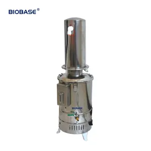 Biobase saf su makinesi otomatik kontrol elektrikli ısıtma su damıtma cihazı paslanmaz çelik endüstriyel su damıtma cihazı