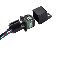 Pelacak Mobil GPS 4G Mini Deteksi ACC Relay Pemutus Mesin Aplikasi IOS Pelacak Kendaraan Real Time J18 untuk Sepeda Motor