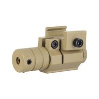 LUGER JG5 Collimateur de visée Chasse Base ultra-basse réglable 11MM/20MM Laser Tactique Optique Red Dot Laser Sight Tan