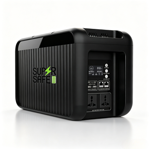 สถานีไฟฟ้าพกพาแบบเรียงซ้อนได้ 3.2V 280Ah 896Wh มาตรฐาน IP65 แบตเตอรี่ LiFePO4 ช่องจ่ายไฟ AC 300W ชาร์จเร็ว เครื่องกำเนิดพลังงานแสงอาทิตย์ Ho SUPSRSAFE - Product Image 1