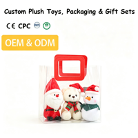 Jouets en peluche pour enfants en gros, cadeaux personnalisés, ensembles Père Noël, calendrier de l'avent de Noël, boîte mystère, service personnalisé tout-en-un