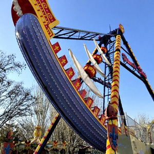Fournisseur chinois d'équipements d'amusement en fibre de verre pour adultes, grands manèges en forme de bateau <span class=keywords><strong>pirate</strong></span> pour l'extérieur, à vendre - Product Image 1