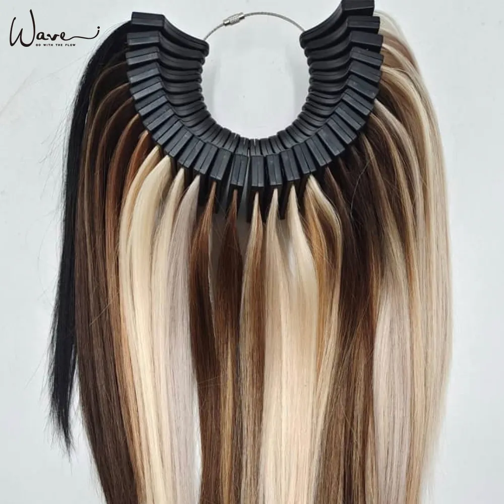 Custom Color Ring Human Hair Extension Balayage Luxury Colour Ring