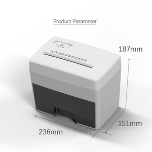 C200P-máquina trituradora <span class=keywords><strong>de</strong></span> papel <span class=keywords><strong>de</strong></span> alta seguridad A5, 4 hojas, Micro corte <span class=keywords><strong>de</strong></span> papel y correo basura, trituradora <span class=keywords><strong>de</strong></span> cesta extraíble, Mini máquina trituradora <span class=keywords><strong>de</strong></span> papel - Product Image 5