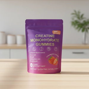 Gummies de créatine monohydrate les plus vendues avec collagène, <span class=keywords><strong>BCAA</strong></span> et acide hyaluronique, vitamines, suppléments énergétiques <span class=keywords><strong>sans</strong></span> <span class=keywords><strong>sucre</strong></span> - Product Image 1