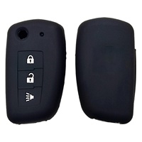 Funda de Silicona Multicolor para Llave de Nissan Sylphy, Qashqai, Tiida, Bluebird, Protector de Llave Remota de 3 Botones