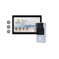 Système de sonnette vidéo intelligente Hiwink avec résolution 2K, 1 bouton, prise en charge multi-écrans, PoE et Tuya, vidéocitofono