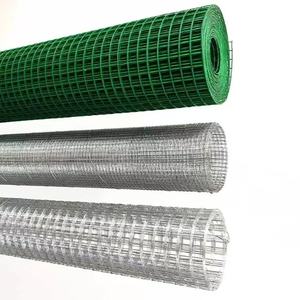 Clôture en grillage soudé de calibre 6 à bas prix, grillage soudé 4x4 vert avec revêtement PVC, grillage galvanisé - Product Image 1