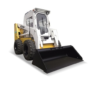 Nuovo Skid Loader fabbricazione 1200kg 103KW Diesel Skid Steer Loader con cabina chiusa e <span class=keywords><strong>condizionatore</strong></span> d'aria - Product Image 3