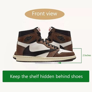 Thiết kế mới treo tường Sneaker Rack hiển thị nổi <span class=keywords><strong>Acrylic</strong></span> Giày kệ - Product Image 5