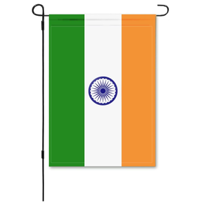 Bandera de Jardín de la India 12x18, Pequeñas Banderas Indias para Jardín, Patio, Porche, Día de la Independencia, Festival Patriótico - Product Image 1