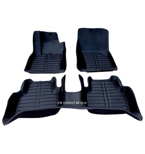 Alfombrillas de coche 5D de alta calidad de cuero presionado en caliente TPE Eva para VW para Tiguan Sharan Touareg Touran <span class=keywords><strong>Golf</strong></span> Amarok - Product Image 6