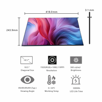 Huaxin 15 Zoll IPS TFT LCD Touch-Display-Modul 1024x768 XGA LVDS Kapazitiver Bildschirm für Industrielle HMI, Medizin