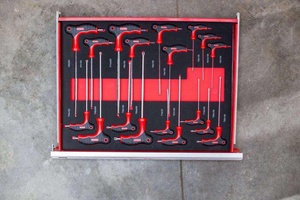 Chuyên Nghiệp Nhà Sửa Chữa Tay Công Cụ Thiết Lập 45Pcs Bao Gồm Kéo Búa Plier Trong Trường Hợp Khó Khăn OEM Tùy Biến-Loại Tay Công Cụ Bộ Dụng Cụ - Product Image 3