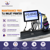 Impresora de Inyección de Tinta TIJ de Alta Eficiencia y Libre de Mantenimiento, con Tinta a Base de Solvente y Agua, para Codificación de Fechas de Lote y Códigos de Barras