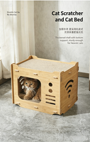 Vente en gros directe usine : Lit pour animaux, Maison pour animaux, Niche pour animaux, Tente pour animaux, Maison pour animaux en bois naturel