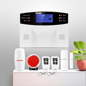Sistema de Alarma Antirrobo Inalámbrico WIFI GSM con Pantalla LCD, 99 Zonas Inalámbricas y 7 Zonas Cableadas, Intercomunicador Bidireccional y Notificaciones por SMS - Product Image 1